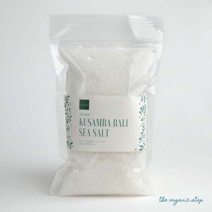 

New TheOrganicStop Balinese Kusamba Sea Salt Garam Kusamba Bali 300gram