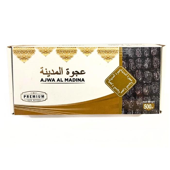 

New Kurma Ajwa Premium Albani 500gr Kurma Ajwa Nabi