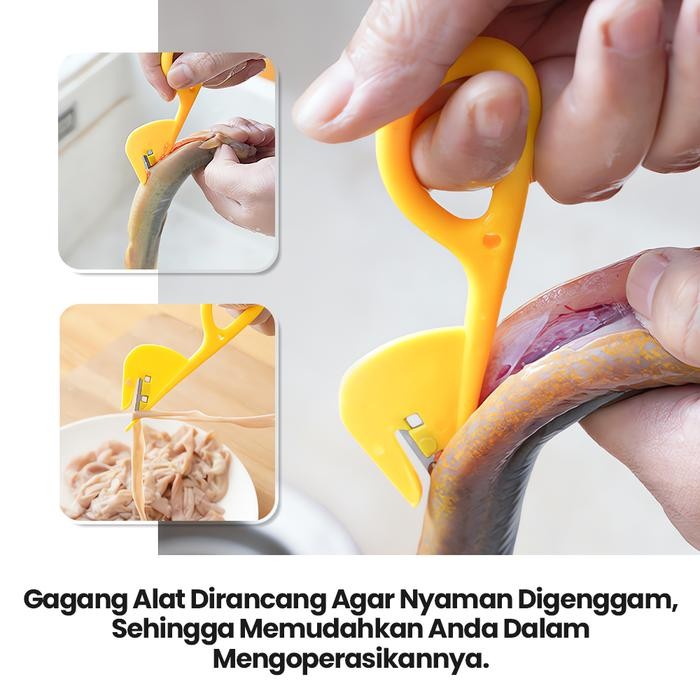 

New Alat Pembuka Usus Stainless Steel untuk Penggunaan Rumah, Membersihkan Usus Ayam dan Bebek,