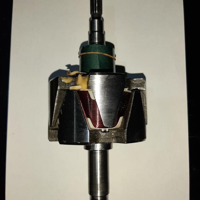 Rotor / Angker Amper Alternator Dyna Saurus 125Ht (24V)