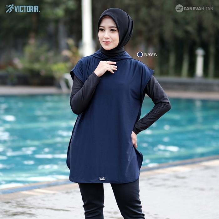 (Allthebest) Zaneva Hijab - Vest Hijab Sport Premium