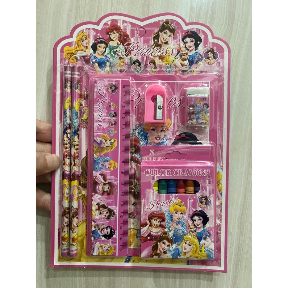 

TERLARIS Alat Tulis Perlengkapan Sekolah Anak Pensil Set Lengkap Souvernir Kado Anak Hampers