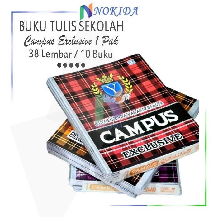 

TERLARIS Nokida Buku Tulis Sekolah [38 Lembar/1 Pack] / Buku Campus 1 Pak / Buku Kampus 1 Pack /