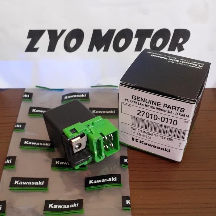 SWITCH STATER KLX 150 BENDIK RELAY STATER KLX KAWASAKI KLX PNP