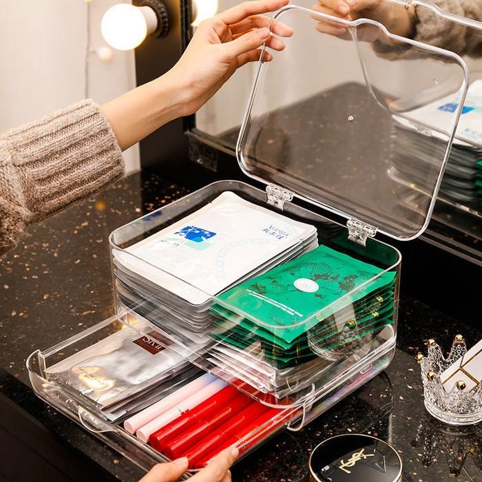 Rak Skincare Sheet Mask / Masker Organizer / Rak Makeup Kosmetik