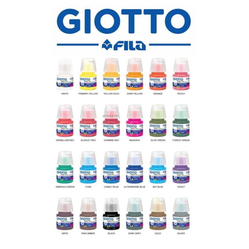 

Cat Akrilik Giotto Decor Acrylic Paint 25ml