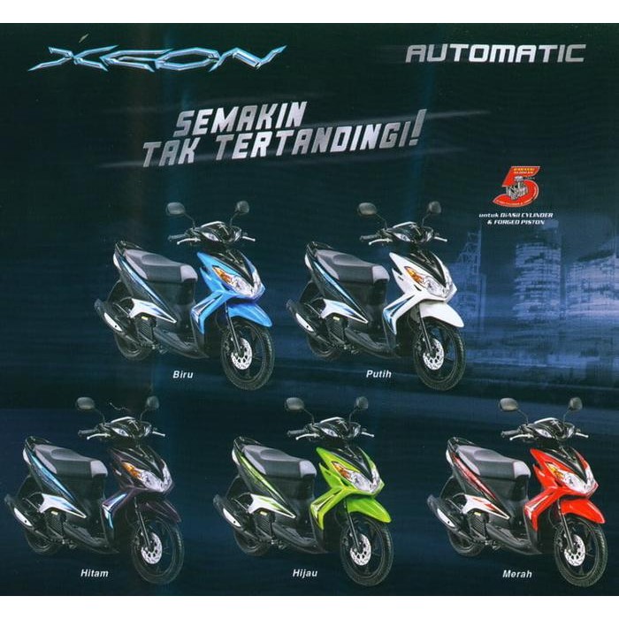 Behel Belakang Yamaha Xeon Karbu -Xeon Rc -Gt 125 Original - White