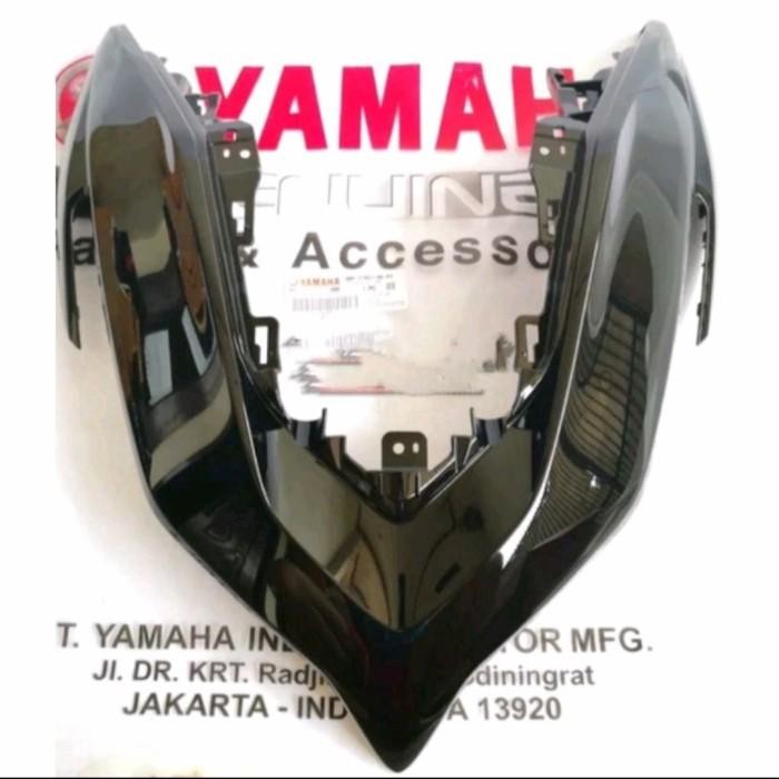Dasi Tameng Aerox New Connected 155 Hitam Metalik Original