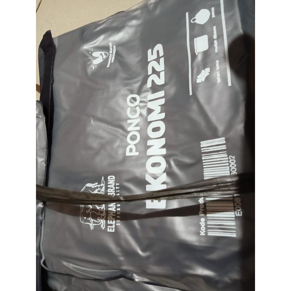 Jas Hujan Ponco Modern Gajah Ekonomi / Jas Hujan Kelelawar