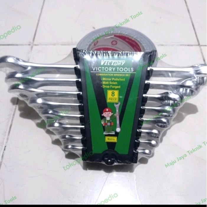 Terbaik Kunci Ring Pas Set 8 Pcs Victory