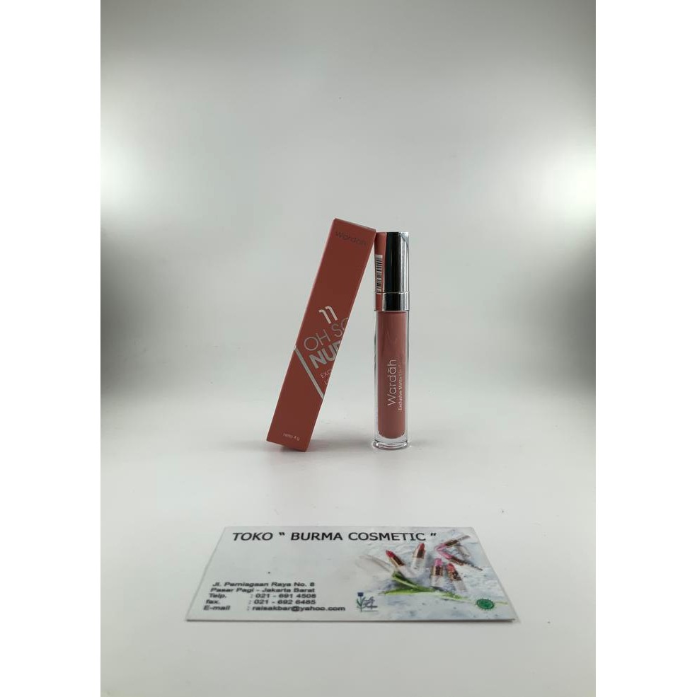 Wardah Exclusive Matte Lip Cream No.11