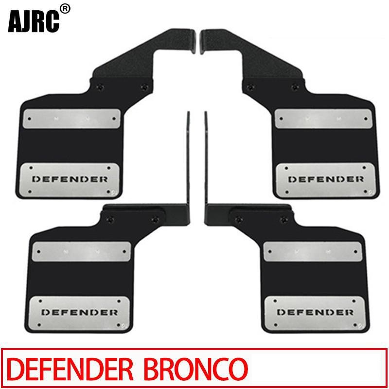 IMPORT For 1/10 Rc Climbing Car Traxxas Trx4 Defender Trx-4 Bronco Metal Rubber Mudguard Fender