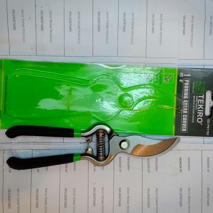 TEKIRO - GUNTING DAHAN BENGKOK 8" TEKIRO - GUNTING BONGSAI