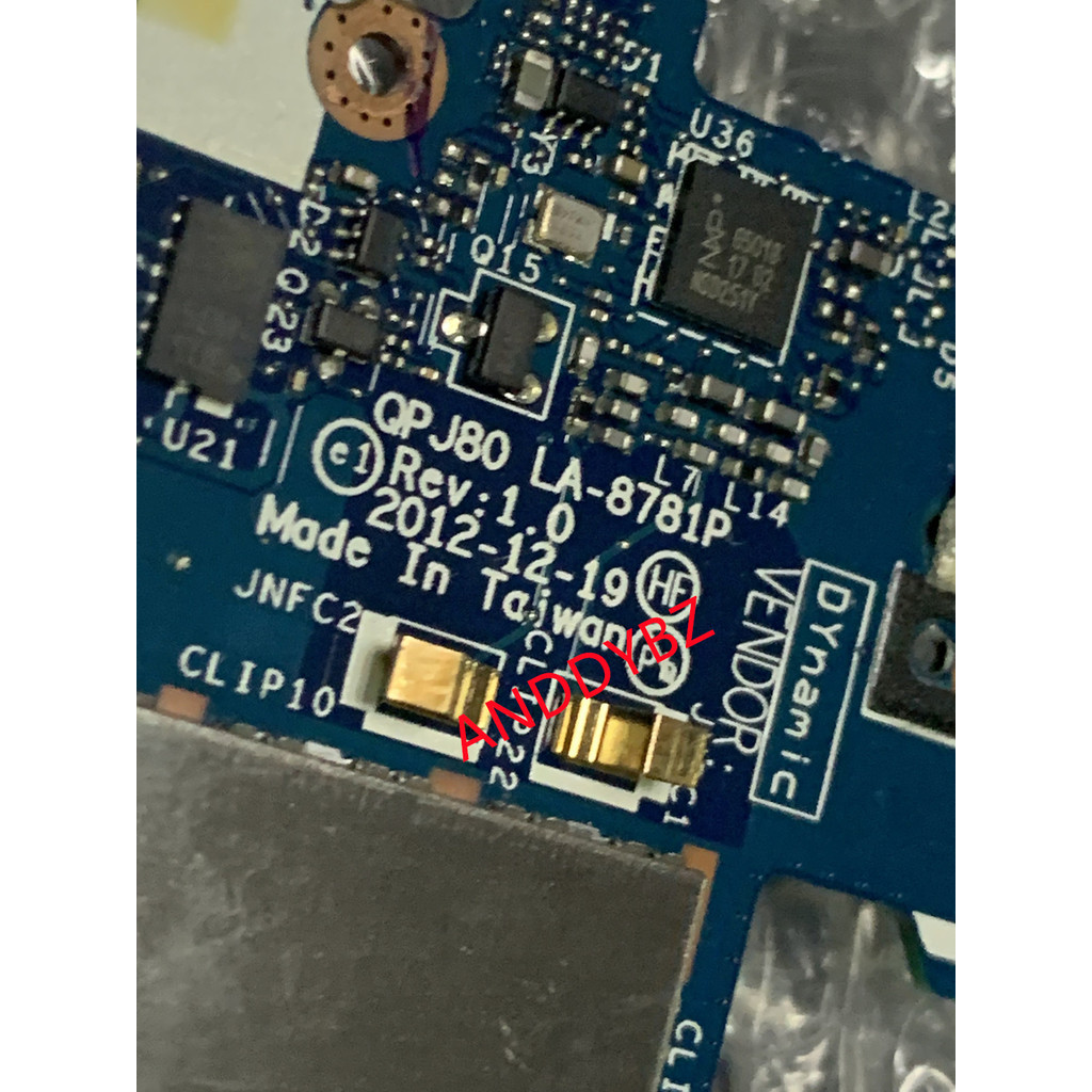 Genuine for HP Elitepad 900 G1 Tablet Motherboard 724353-001 qpj80 la-8781p tesed ok