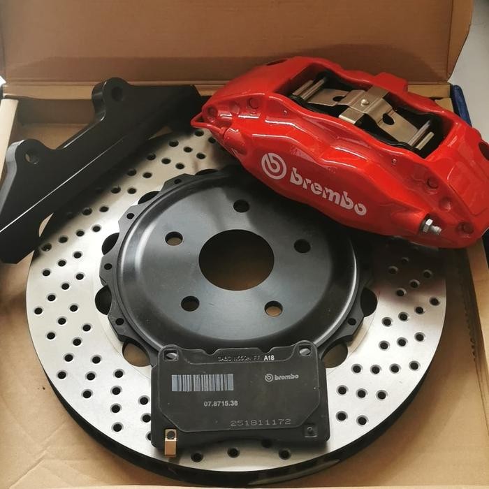 Ready Stock Big Brake Kit Brembo Innova Reborn 4 Pot