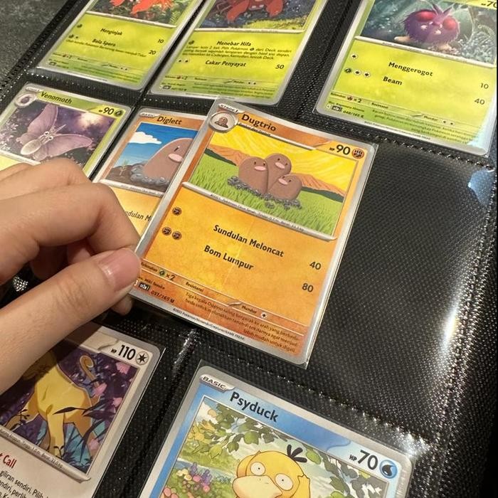 

Hice Strap Album Card Binder 9 Pocket - Binder Kartu Pokemon Magic Op