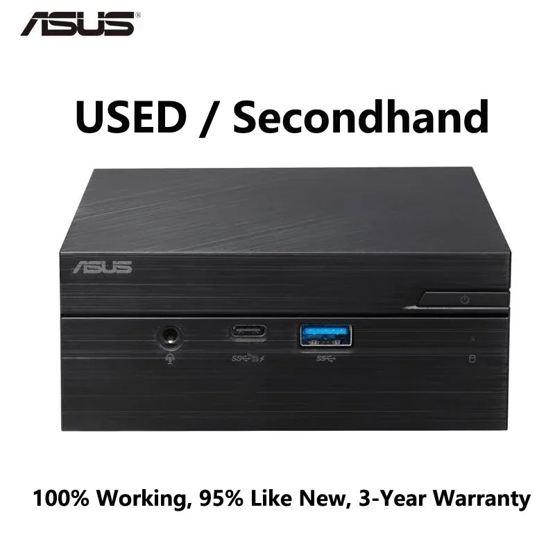 ASUS Mini PC PN41 Ultracompact Computer 11th Gen Intel Celeron or Pentium CPU, WiFi 6, Bluetooth
