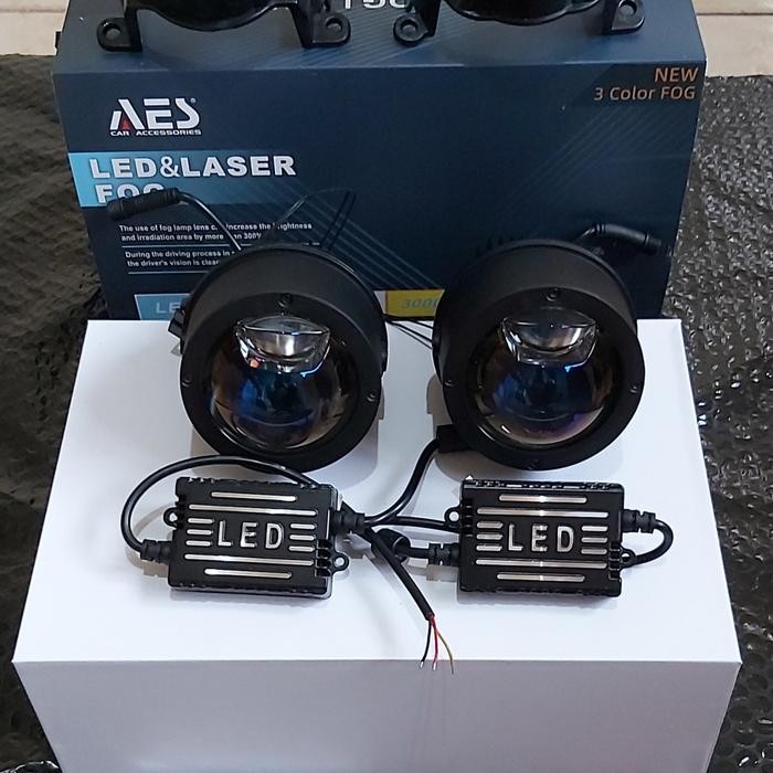 Lampu Foglamp Biled Q3 Aes 45W / Projector Biled Foglamp Aes 3 Inch