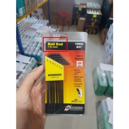Bondhus Kunci L Blx7 Inch 10945