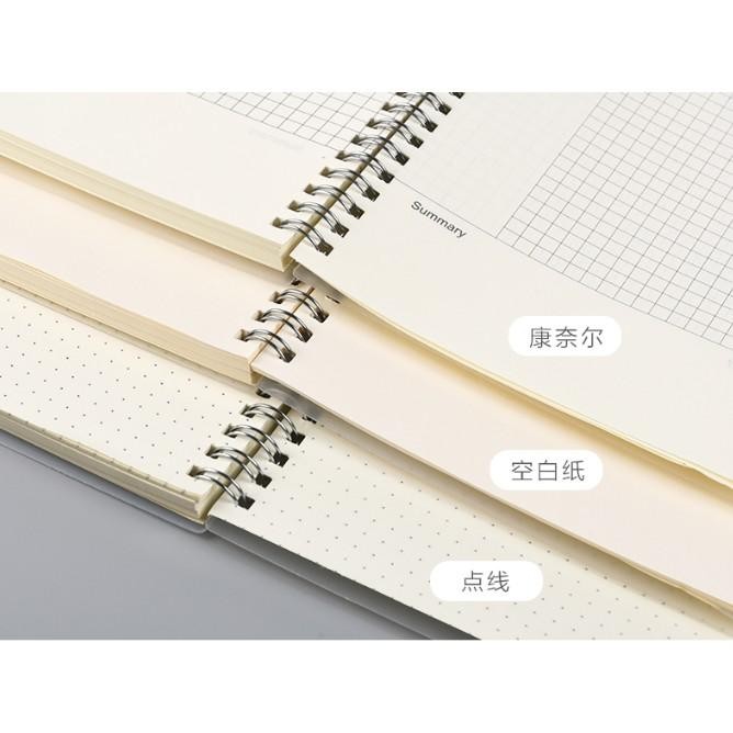 

Buku Tulis B5 Ring Grid, Blank, Horizontal Cover Transparan