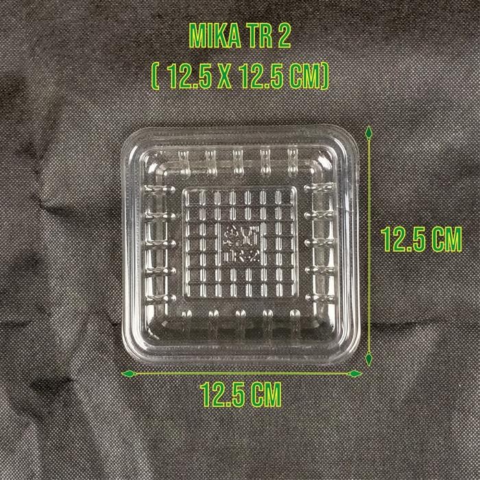 MIKA TRAY PLASTIK SAYUR DAN BUAH TR 2 TEBAL ALAS SAYUR DAN BUAH Kode 1060
