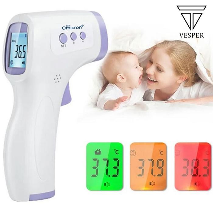 thermometer gun tembak infrared / alat ukur pengecek suhu tubuh