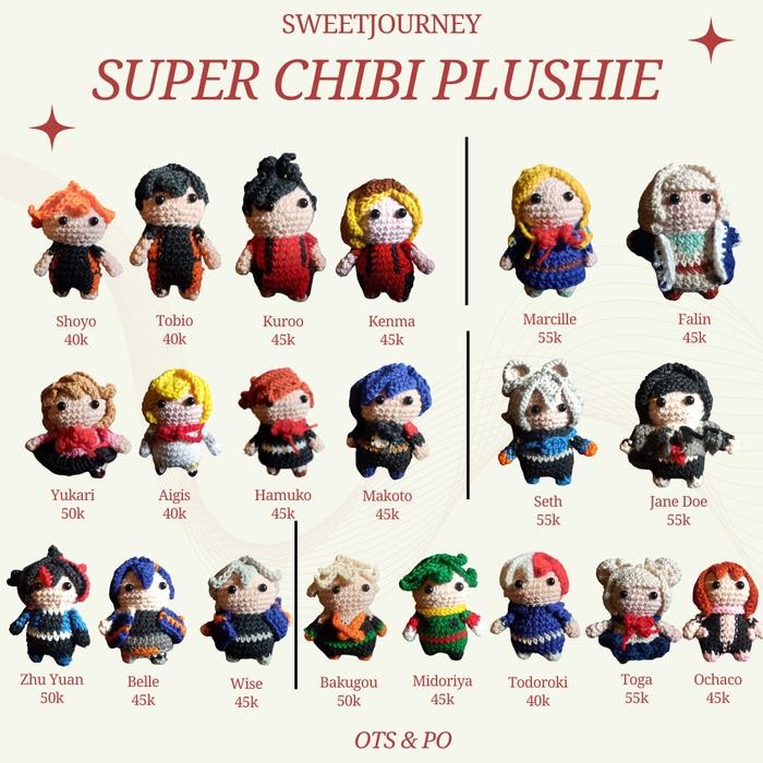 Custom Super Chibi Plushie