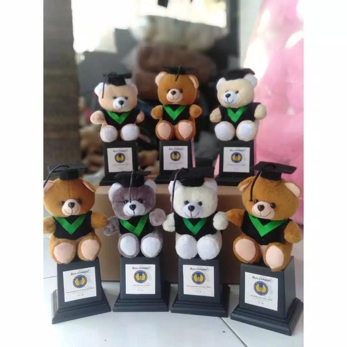 Piala Boneka Hadiah Wisuda Cowok Kado Spesial Wisuda Sekolah