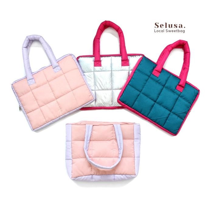 SELUSA DIVANNY COLORFULL LAPTOP BAG Sarung Laptop Tas Laptop