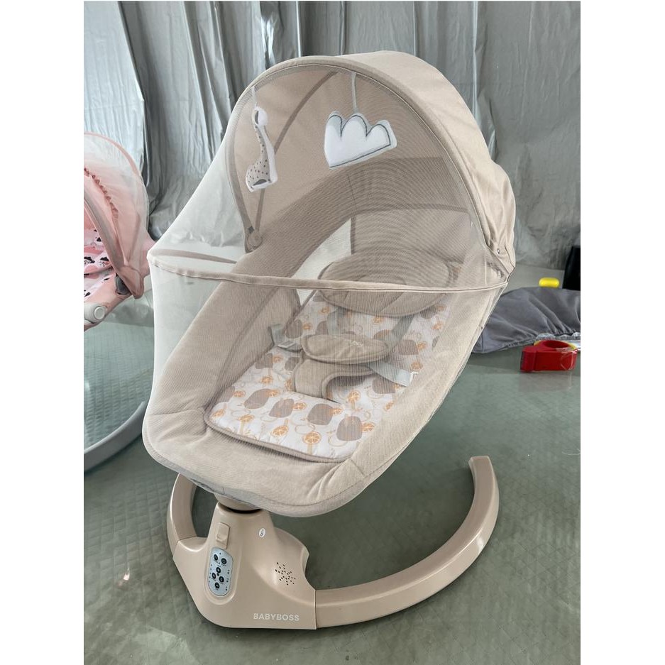 BABYBOSS BS-806 Ayunan Bayi Automatic Baby Swinger Chair Swing Bed