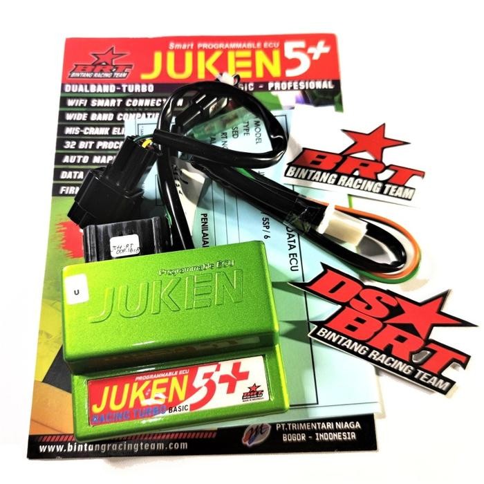 BestSeller ECU BRT JUKEN 5++ Plus Plus NINJA 250 MONO FI RR SL Racing Turbo Dualband