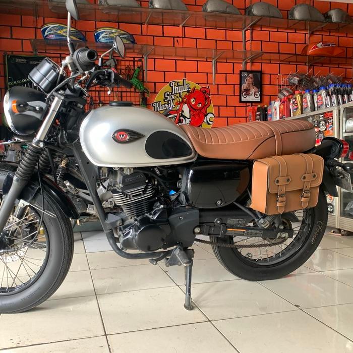 Termurah tas samping motor klasik custom