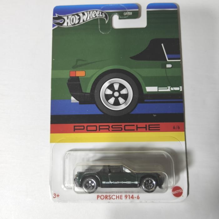Hot Wheels Porsche 914-6 Hijau Porsche Series 2024 (CHASE)