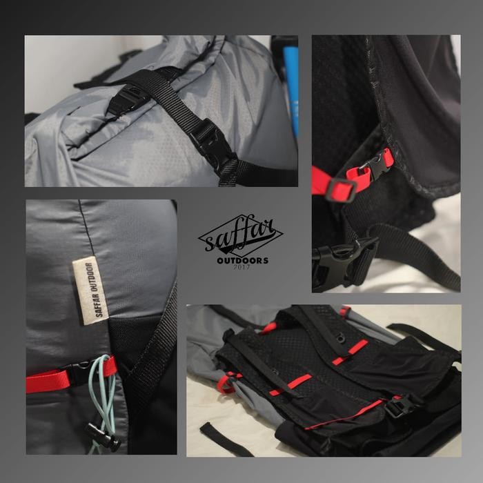 Backpack Ultralight Air Flow 30L Saffaroutdoor Tas Carrier Ultralight