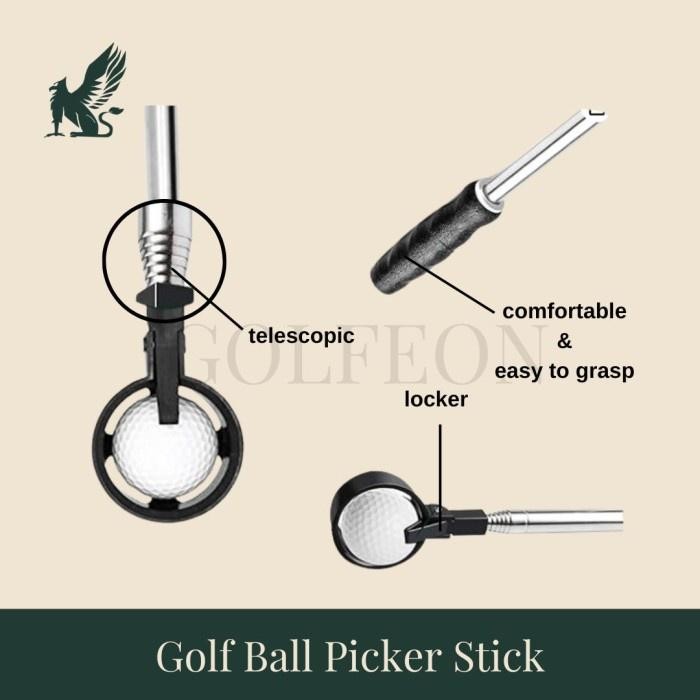 Golf Ball Picker Stick / Alat Mengambil Bola Golf Gratisongkir