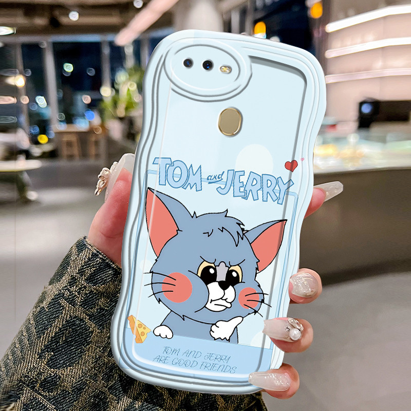 Casing Hp Untuk OPPO A7 A5s A12 A12s A11K Case Casing Tikus HP Kesing gelombang Cesing Silikon Softc