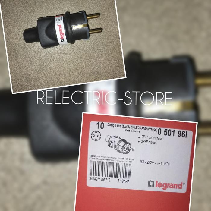 Steker karet legrand 050196 / steker legrand karet 16 A050196