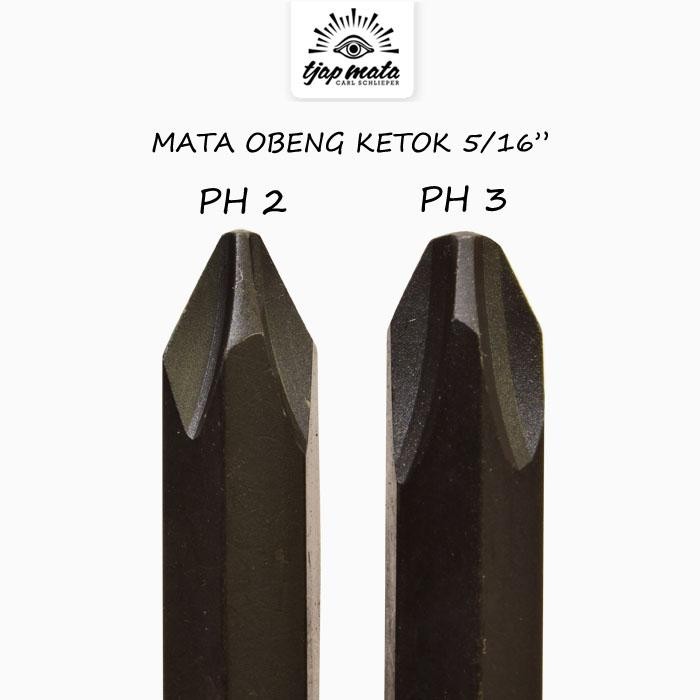 TJAP MATA / CAP MATA Mata Obeng Ketok 5/16"