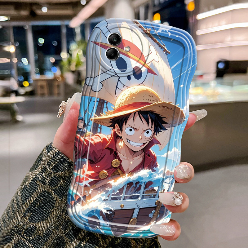 Casing Hp Untuk Samsung Galaxy A04 A04E A04s F04 M04 Case Casing tokoh anime HP Kesing gelombang Ces