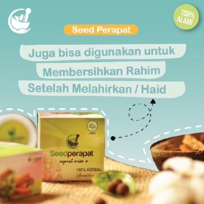 Seed Perapat isi 8 Penyembuhan Haid