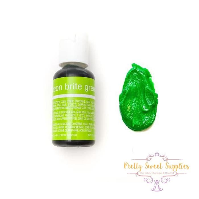 

Chefmaster 20gr Neon brite Green / icing color gel pewarna