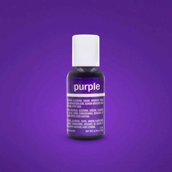 

Chefmaster PURPLE Liqua Gel Food Color 20 gr Pewarna Ungu 20ml