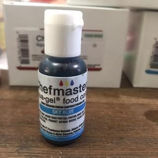 

Pewarna Makanan Gel ( Sky Blue ) - Chefmaster Liqua-Gel Food Color 20g