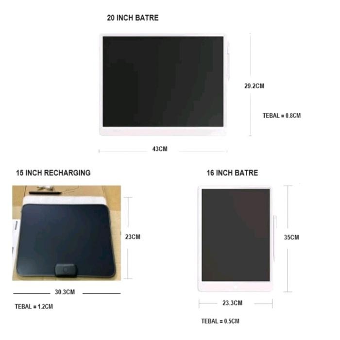 

Papan Gambar Color Full Lcd Pen Tablet 16Inch 20Inch 15Inch Recharging