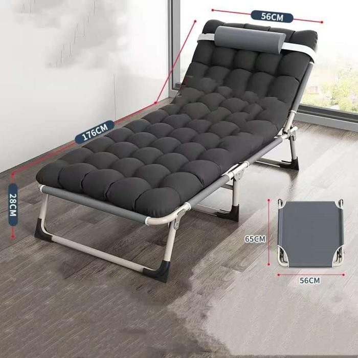 Kursi Malas Ranjang Lipat Kursi Lipat Kursi Santai Folding Bed