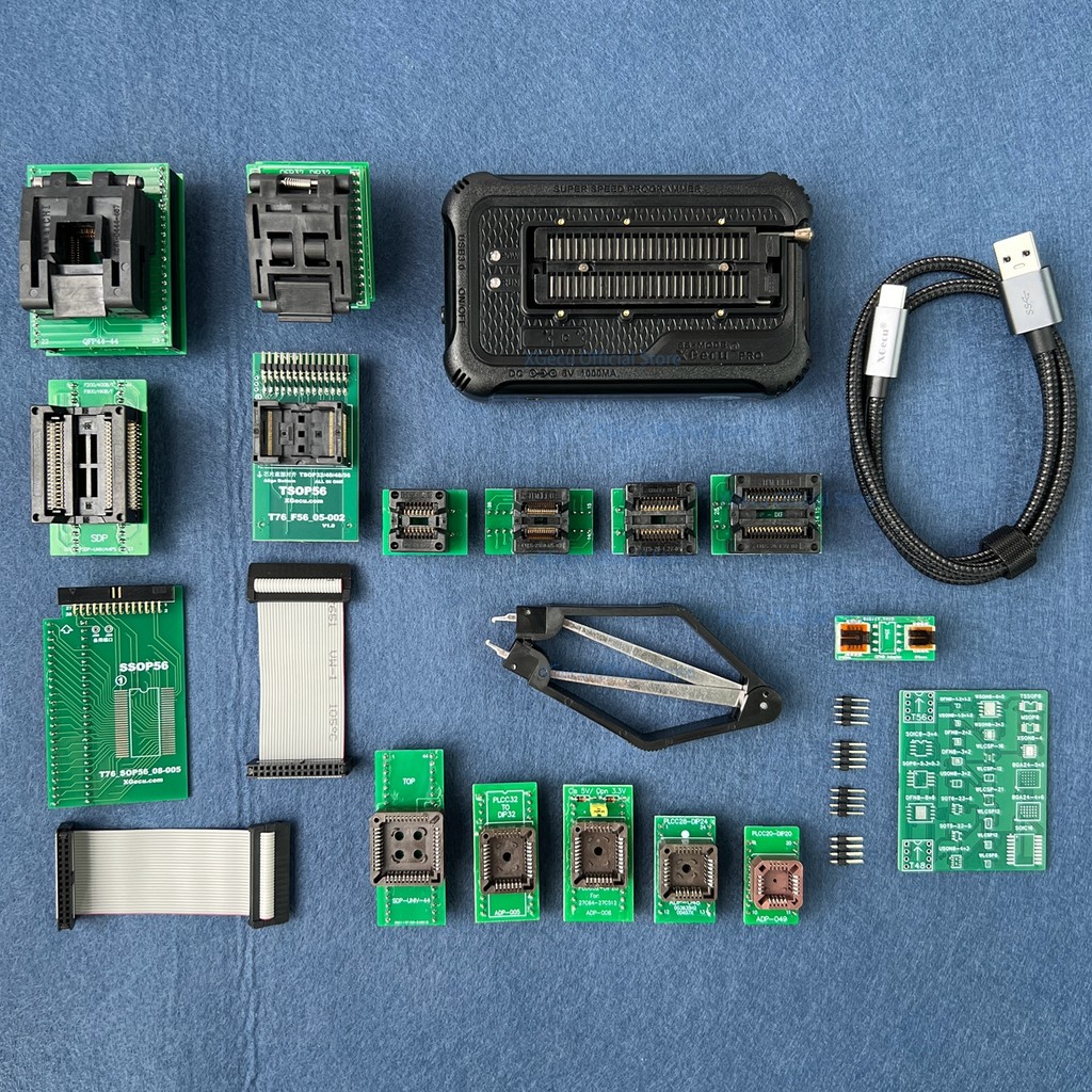 

XGecu T76 USB3.0 Universal Programmer support EEPROM NOR NAND EMMC MCU GAL+ 5 parts 11parts 13parts