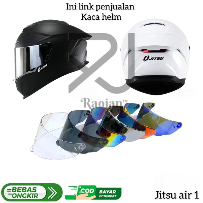 Kaca helm Jitsu Air 1 Visor helm Jitsu Air 1