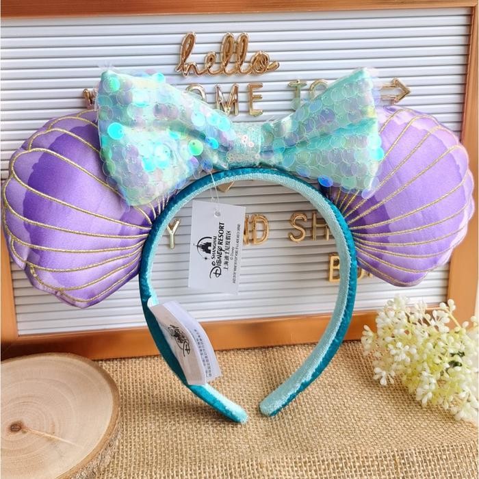 Bando Headband Minnie Mouse Original Shanghai Disney.