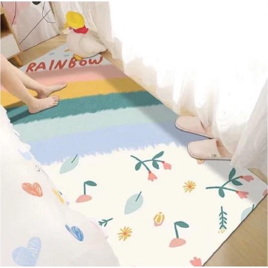 Karpet Bulu Kashmir Bulu Halus Tebal