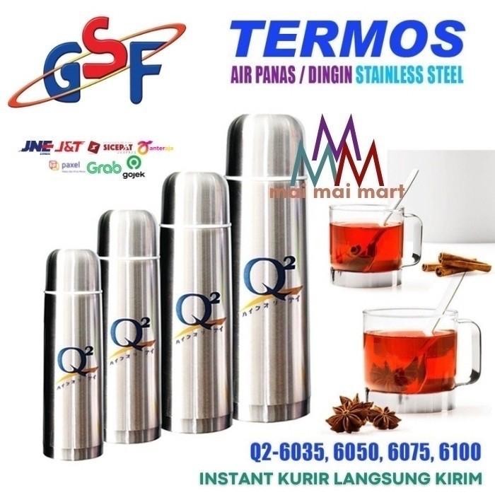 Thermos Termos Air Panas Dingin 1 Liter Tumbler Stainless Include Tas